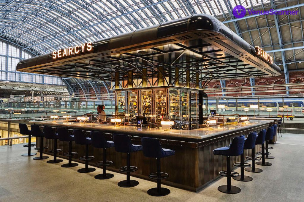 Searcys Champagne Bar 2022 Referbishment Searcys Champagne Bar 2022 Refurbishment